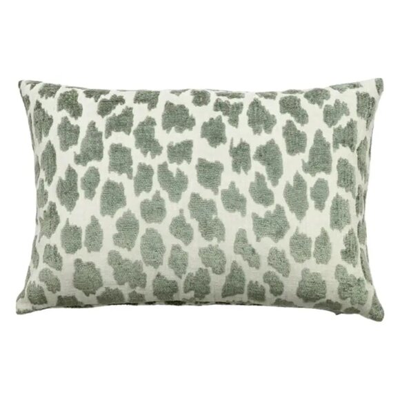 LAH Custom Pillows Other - Herb Green Velvet Lumbar Pillow